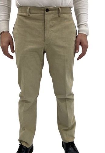 Pantalone uomo Confitalia, taglia 48 beige in Velluto a coste strette,  -70%. | eBay