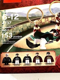 Lego Retired 2010 Quidditch Match 4737 Harry Potter With 153 Pieces 5 Figures
