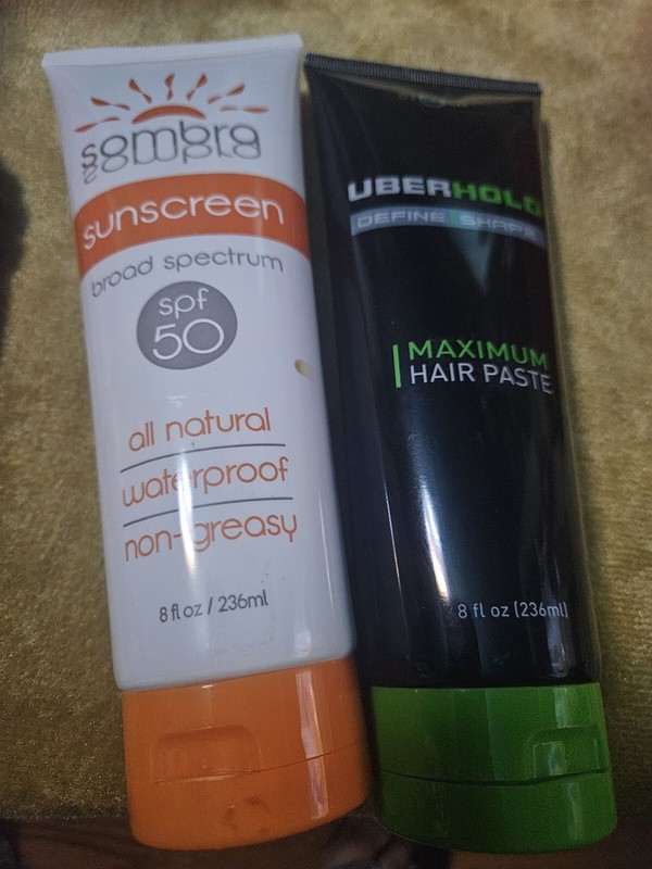 Fake Cool And Discreet Sunscreen Hide A Flask 8in Each Set Of 2 Holds 9 Oz 