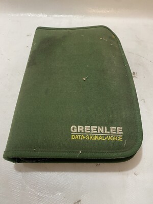 GREENLEE 45470 CAT 5 DATA TERMINATION & TEST KIT Case Tools MADE IN USA