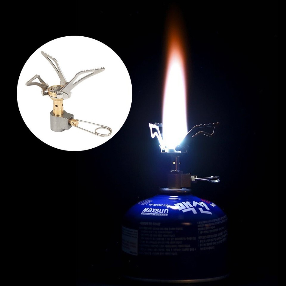 Top Quality Pocket Gas Burner Camping Stove for Hikers and Backpackers