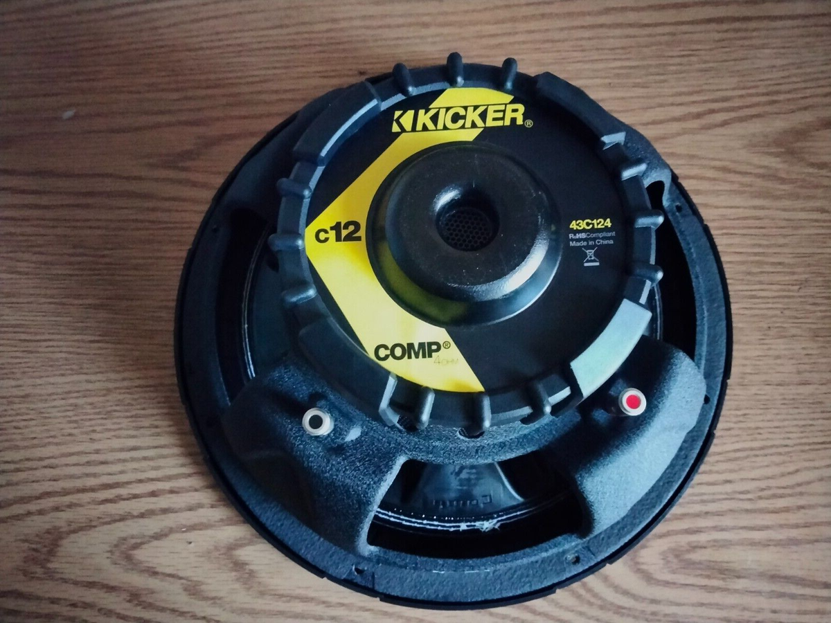 kicker comp subwoofer c12 model 43c124 | eBay