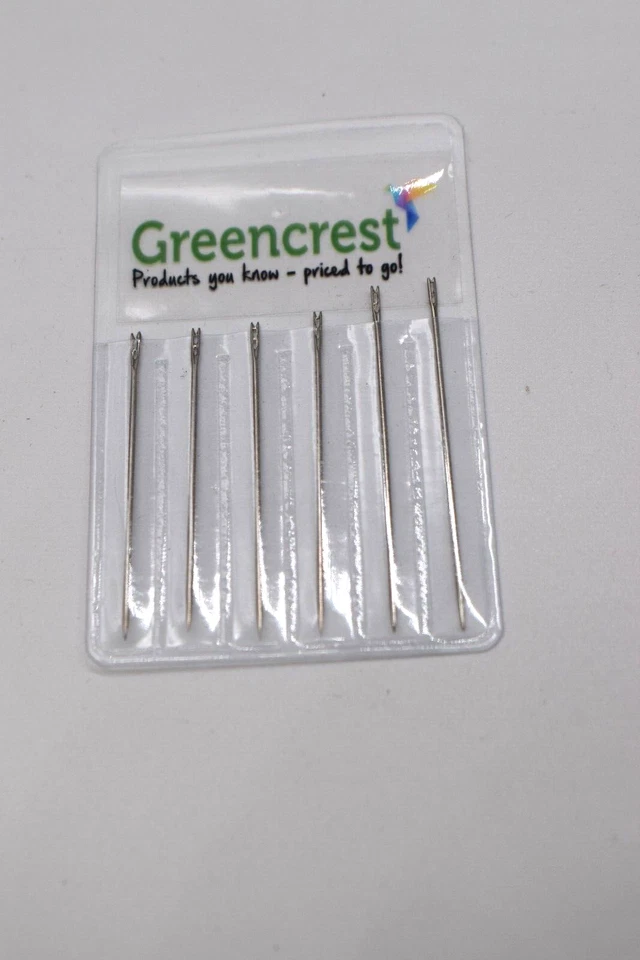 0.5mm SELF THREADING NEEDLES ASSORTED HAND SEWING 6 - Image 4 of 4