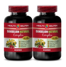 diurético para retención de agua - RAÍZ DE DIENTE DE LEÓN 520MG - alivio digestivo 2B