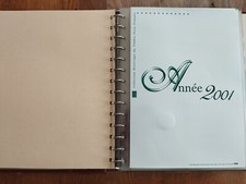 Timbre France Documents philatéliques Année 2001 complète 44 feuillets neuf bloc