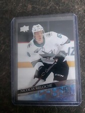 2020-21 Upper Deck Series 2 Young Guns Nicolas Meloche YG RC Card# 463