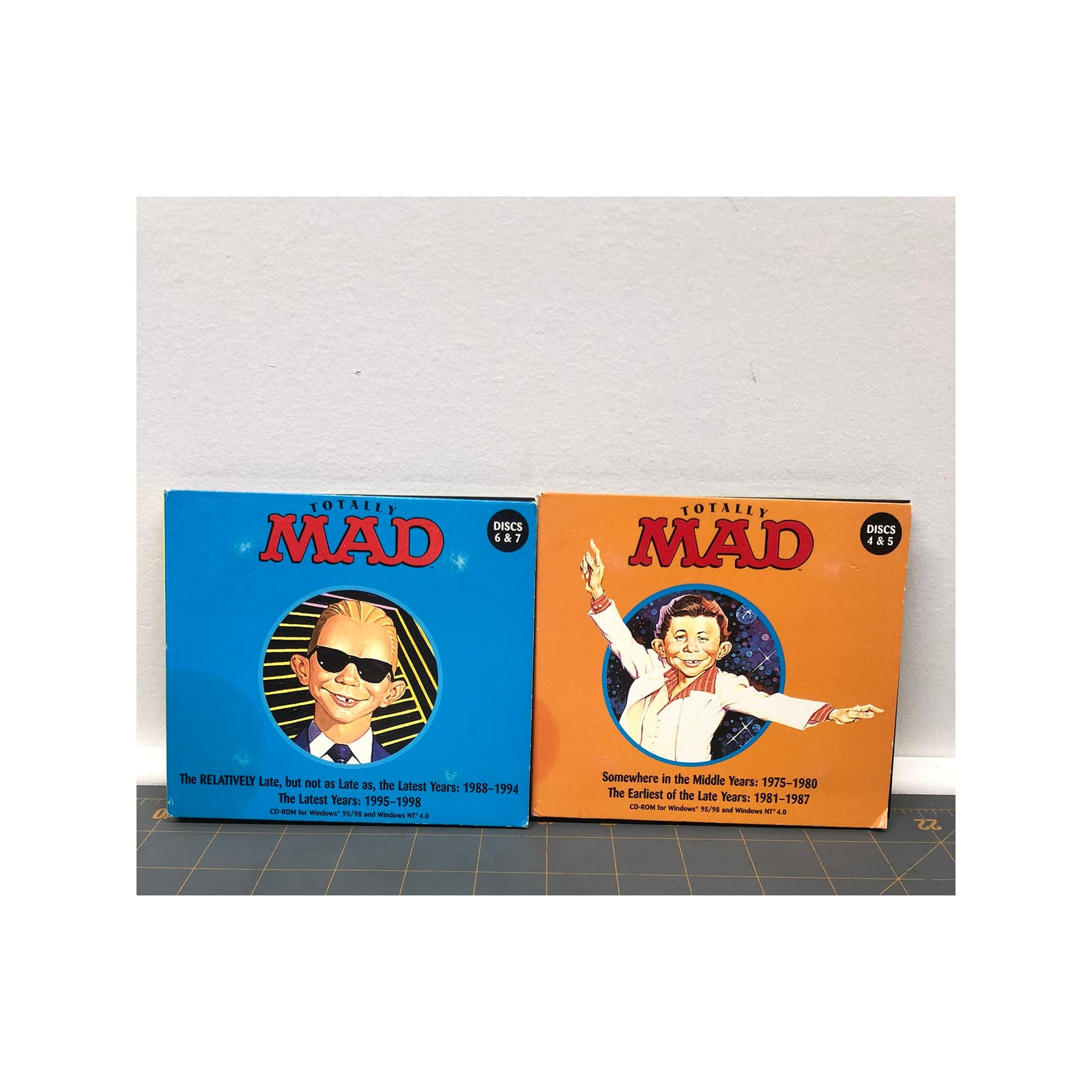 Totally MAD Magazine CDROM for Windows Discs 4 & 5 and 6 & 7 eBay