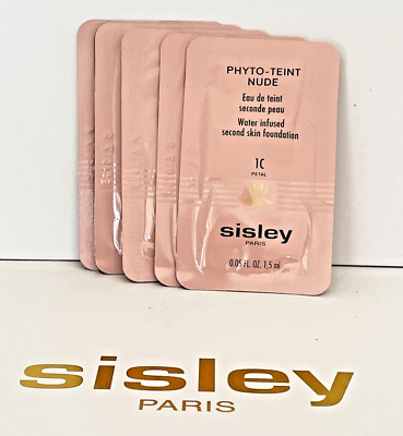 Sisley Phyto Teint Nude 1C Petal Each Sample 1,5ml x 7 Samples=10,5ml
