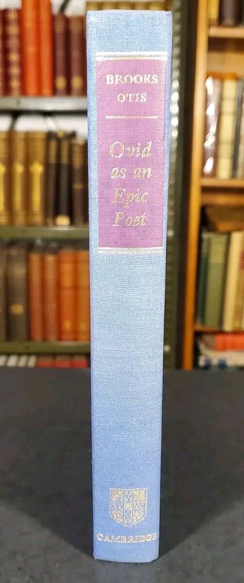 Ovid As an Epic Poet Hardcover Brooks Otis Greek Poetry Hardcover