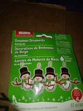 Snowmen Ornaments Kit Creatology