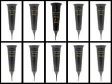 GRAVE POT SPIKE FLOWER  VASE IN LOVING MEMORY MEMORIAL 15 DESIGNS BRITISH MADE