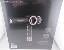 Beachwaver Backstage Pro Dryer, Midnight Rose, plus 3 Attachments - Brand NEW!