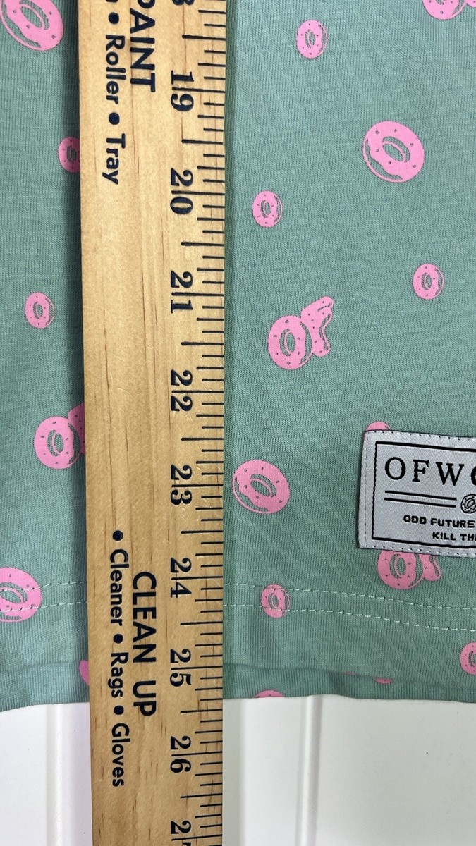 ODD FUTURE Official OFWGKTA OF Donut Logo T-Shirt Tyler Small