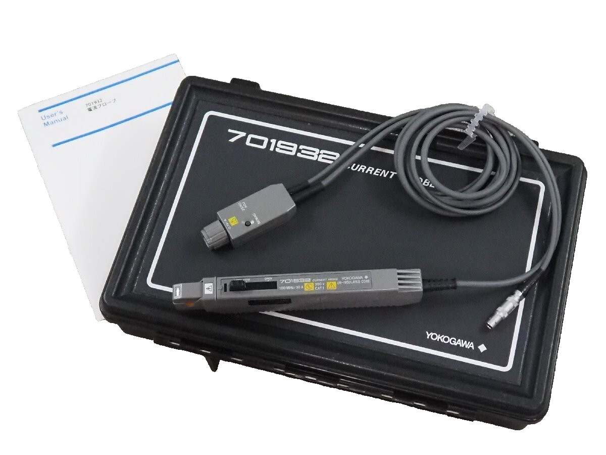 正常動作品】YOKOGAWA 7019-32 DC-100MHz 30A 電流プローブ YOKOGAWA
