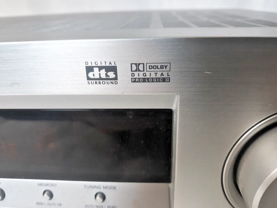 Yamaha HTR-5730 5.1-Channel A/V Natural Sound Surround Receiver (Silver) used - Image 3 of 4