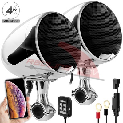 waterproof bluetooth motorcycle speakers