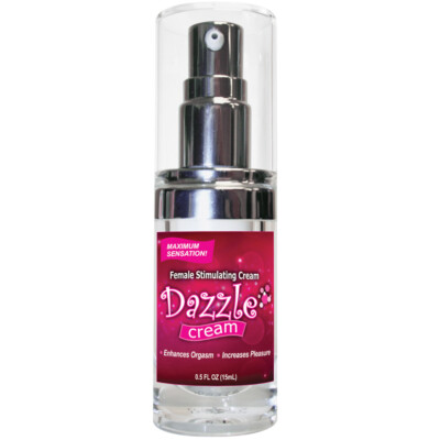 Dazzle Female Stimulating Cream Orgasm Pleasure Arousal Enhancement 0.5 oz