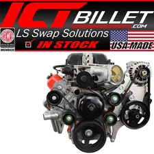 LS Truck 6 Rib LSA Supercharger Tensioner / Idler Bracket Kit LQ4 LSX 5.3L 6.0L