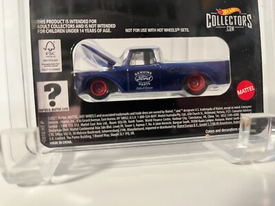 2022 Hot Wheels RLC HWC 1962 Ford F100 Blue Exclusive Limited