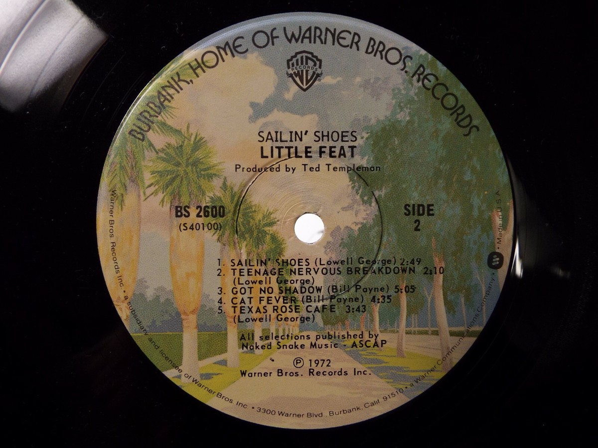 LITTLE FEAT SAILIN' SHOES 1972 ROCK LP VINYL ALBUM | eBay