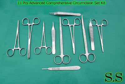 Set of 91 Pcs Circumcision Clamp Set Instruments Surgical Urology