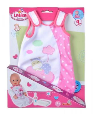 Simba Puppe Zubehör Laura Gute Nacht für alle Puppen 30 - 38 cm 105400001