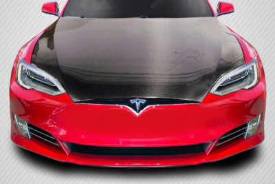 16.5-18 Tesla Model S OEM Dritech Carbon Fiber Body Kit- Hood 114063