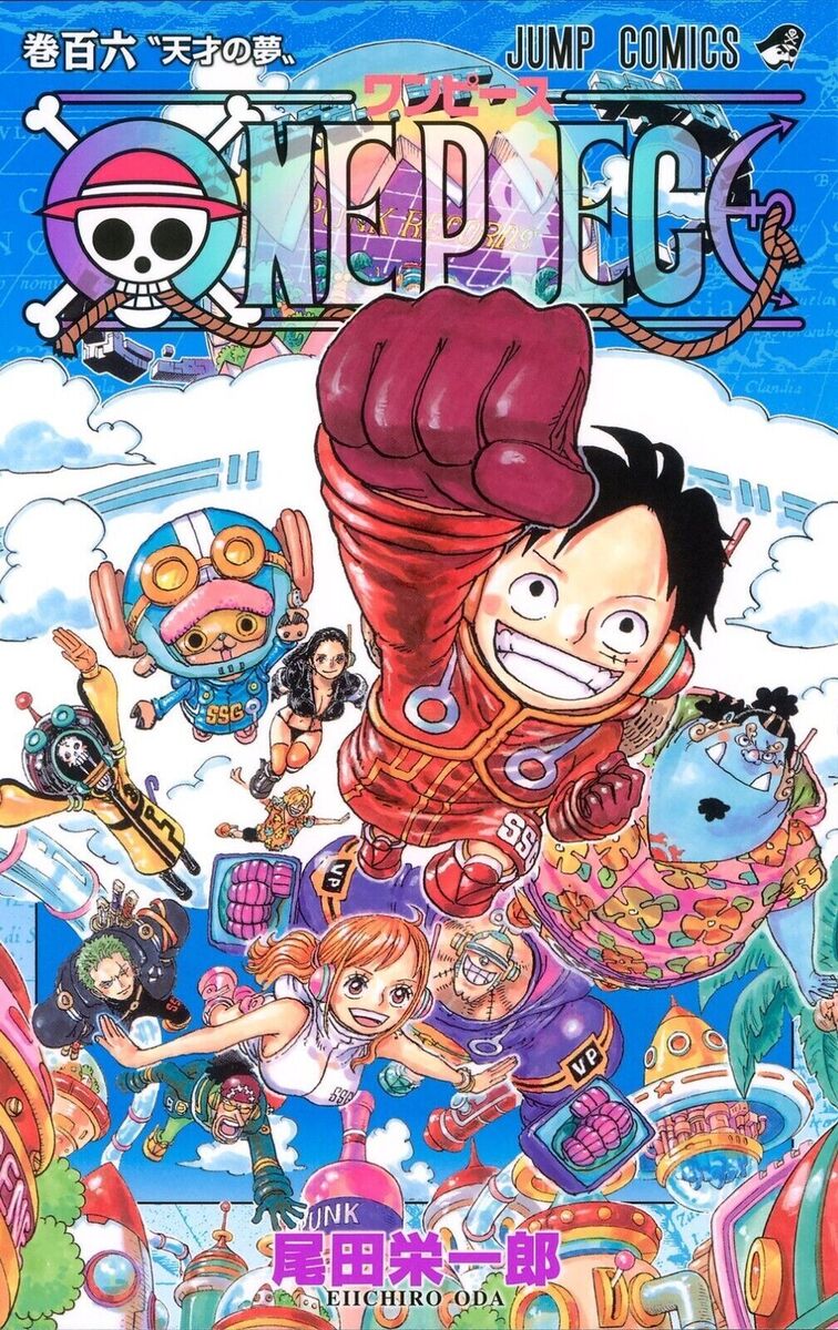 One Piece Vol.1-107 Manga Japanese Version Anime Comic Book