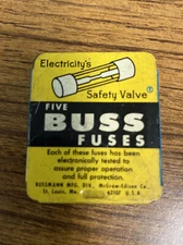 NEW BUSS 🇺🇸FUSE AGW 1 1/2 QUANTITY 4 IN BOX 🚗