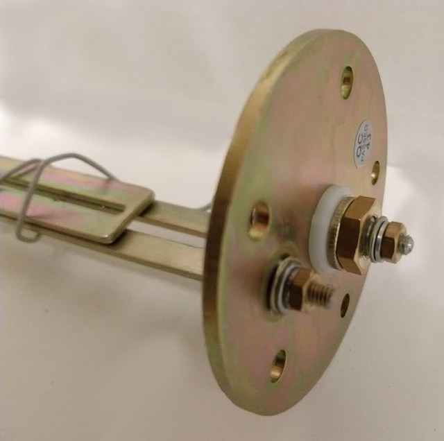 24033 Ohm Stewart Warner Autometer Gas Fuel Sending Unit 5 Bolt sender