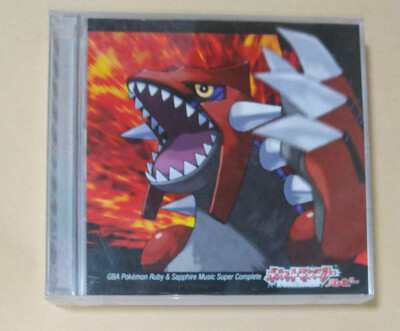 GBA Pokemon Ruby & Sapphire Soundtrack Super Complete Music Anime  CD Used F/S