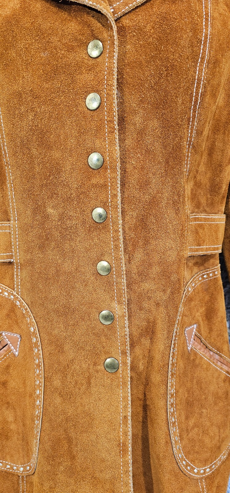 VTG 1960s1970s Leathercraft Process of America Suede… Gem