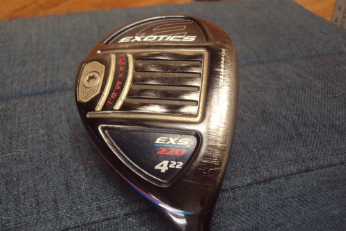Tour Edge Exotics EXS 220 4 hybrid 22 deg KBS 70g regular 39.25" w/headcover