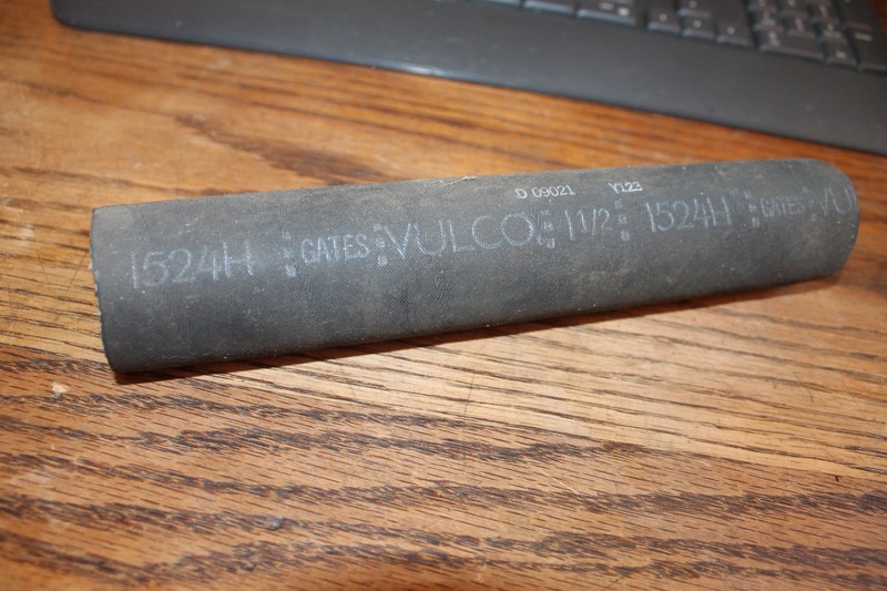 Gates Vulco Heavy Duty Straight Hose 1 1/2 x 9 3/4 inch Long USA, 152411