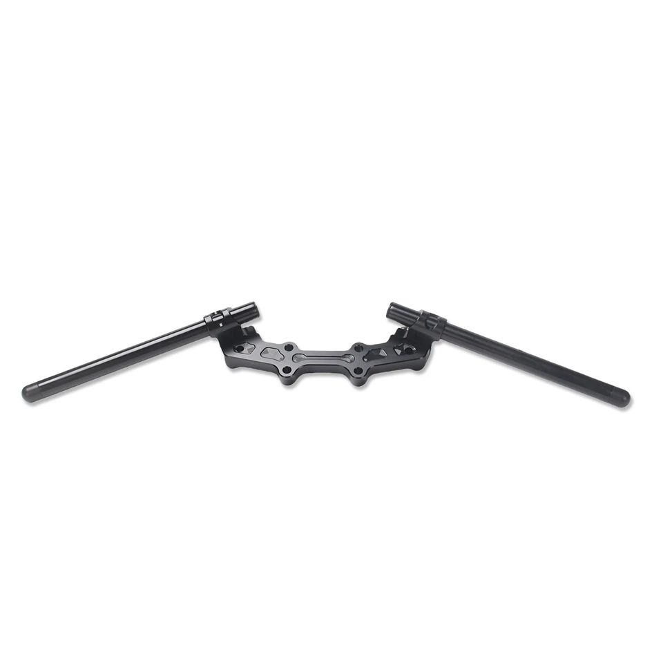 Juego de manillares de placa adaptadora con clip negro CNC para Yamaha MT-07 FZ07 2014-2017 Foto 4 de 4