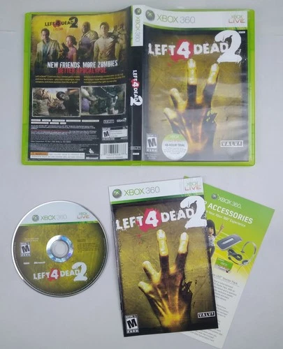 Left 4 Dead 2 Game - Microsoft Xbox 360 - Complete Tested CIB Fast Ship