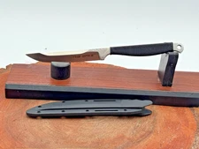 Vintage Cold Steel "The Spike" Fixed Blade Knife w/original Sheath--1675.25