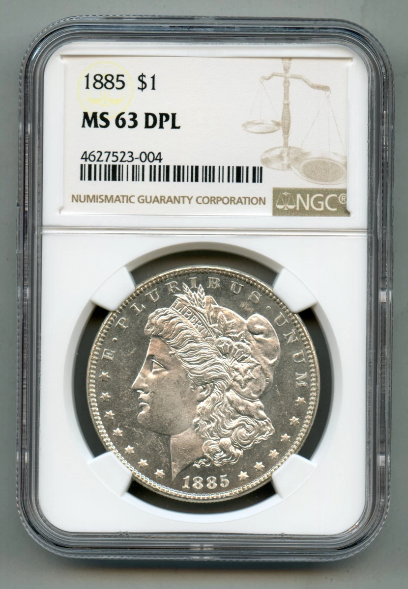 MS 63 Graded 1885 Year Morgan US Dollars (1878-1921) for sale | eBay