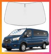 4-Layer Foldable UV Heat Shield Windshield Sun Shade Fits Ford Transit Van Visor