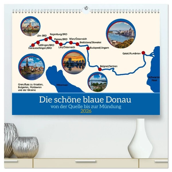 Claudia Kleemann | Die SchöNe Blaue Donau (Hochwertiger Premium Wandkalender...-image