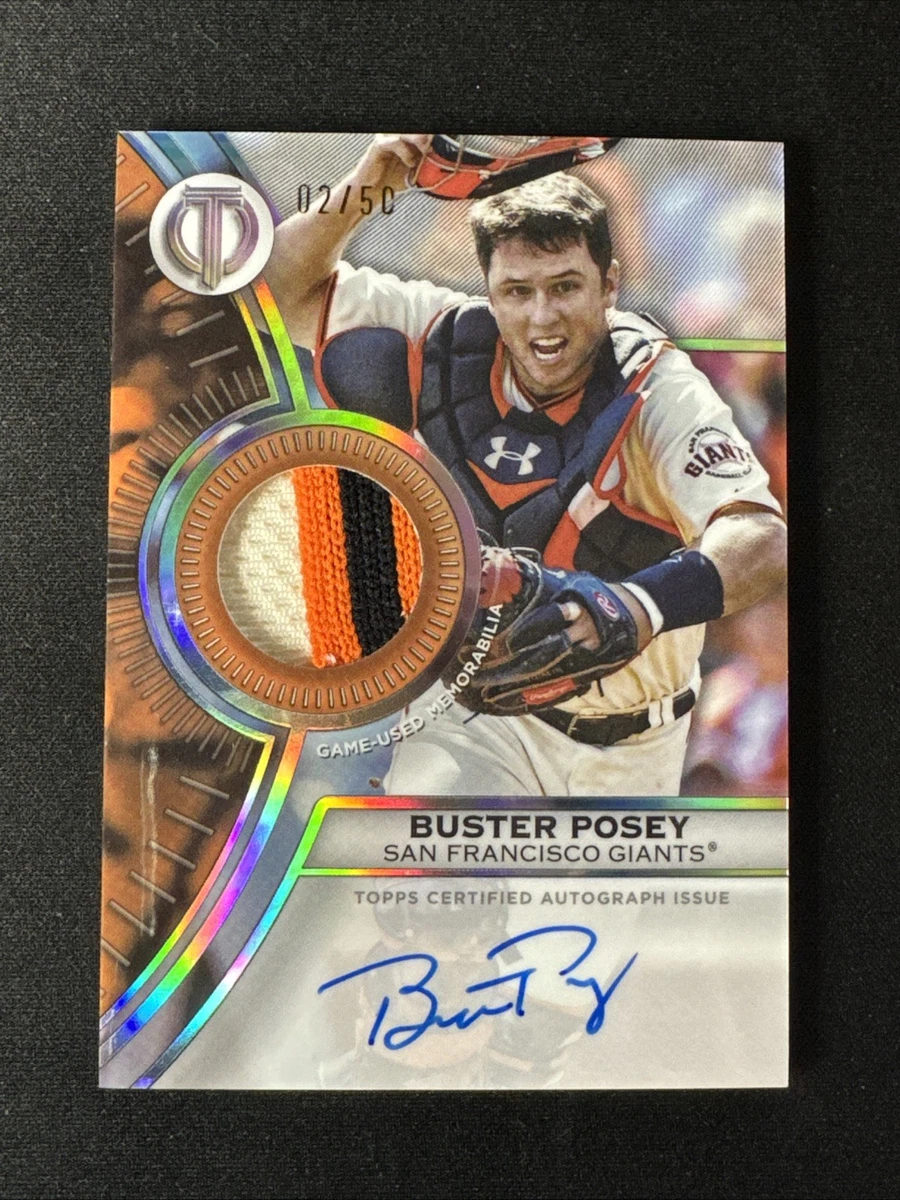 Topps Buster Posey Baseball Sports Trading Cards & Accessories