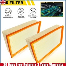 2x Air Filter for AUDI A1 SEAT Arona SKODA Karoq VW Arteon 2.0L 12-19 5Q0129620D