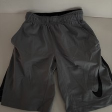 Nike Boys Dri-Fit Shorts with Pockets - Gray - Size Small - Free Shipping