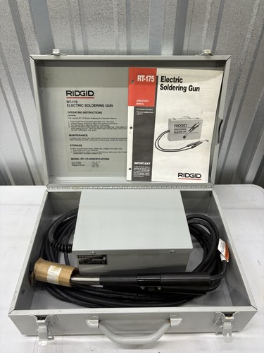 Ridgid RT-175 115V Professional Flameless Electric Pipe Soldering Gun