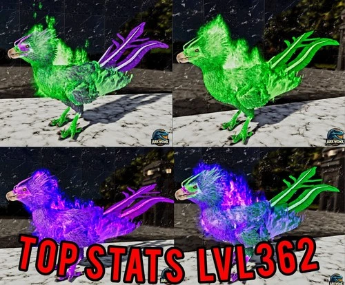 🦖ARK Survival Ascended Phoenix New Top Stats PVE PS5/XBOX/PC