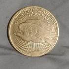 1928 $20 Double Eagle Gold Coin San Francisco Saint-Gaudens Liberty Circulated