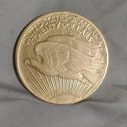 1928 $20 Double Eagle Gold Coin San Francisco Saint-Gaudens Liberty Circulated