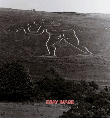 FOTO DER CERNE RIESE CERNE ABBAS DORSET GESCANNT VON EINEM NIKON FM FOTO AUFGENOMMEN O