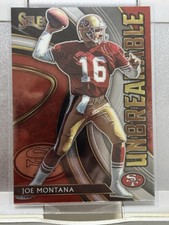 2020 Panini Select - Unbreakable #U7 Joe Montana San Francisco 49ers