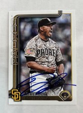 2025 Topps Jeremiah Estrada San Diego Padres Autographed Baseball Card #US263